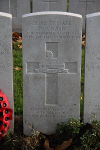 Lijssenthoek Military Cemetery - Nash, Henry John