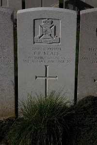 Lijssenthoek Military Cemetery - Neale, C P