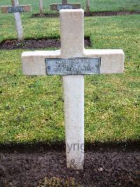 Lijssenthoek Military Cemetery - Negre, Simon