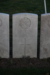 Lijssenthoek Military Cemetery - Newbery, Philip Nathaniel