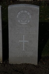 Lijssenthoek Military Cemetery - Nicholson, Arthur Marshall