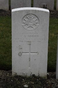 Lijssenthoek Military Cemetery - Norris, F A