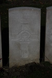 Lijssenthoek Military Cemetery - Norris, W E