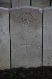 Lijssenthoek Military Cemetery - Norton, Harry Austin Ricketts