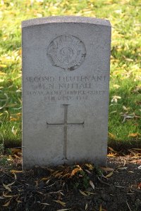 Lijssenthoek Military Cemetery - Nuttall, H N