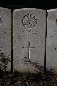 Lijssenthoek Military Cemetery - Ottaway, Henry James