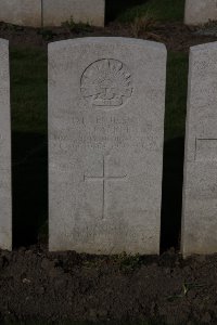 Lijssenthoek Military Cemetery - Parker, Anthony