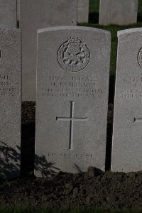 Lijssenthoek Military Cemetery - Parkinson, Harry
