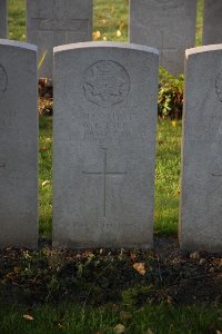 Lijssenthoek Military Cemetery - Parr, William George