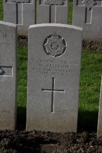 Lijssenthoek Military Cemetery - Paterson, W