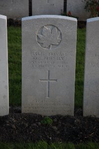 Lijssenthoek Military Cemetery - Priestly, Orley