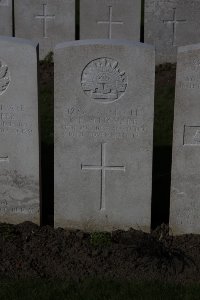 Lijssenthoek Military Cemetery - Pritchard, Reuben Frank