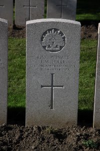 Lijssenthoek Military Cemetery - Pulle, James William