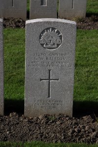 Lijssenthoek Military Cemetery - Ralston, Guy Walter