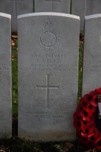 Lijssenthoek Military Cemetery - Read, F J