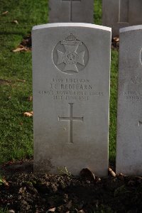 Lijssenthoek Military Cemetery - Redfearn, J C
