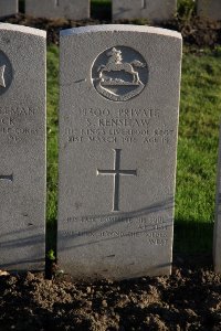 Lijssenthoek Military Cemetery - Renshaw, Samuel