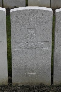 Lijssenthoek Military Cemetery - Richardson, Sidney