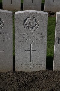 Lijssenthoek Military Cemetery - Richardson, William George