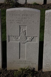 Lijssenthoek Military Cemetery - Riley, John Edward