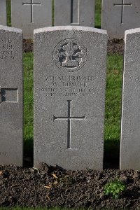 Lijssenthoek Military Cemetery - Rimmer, W