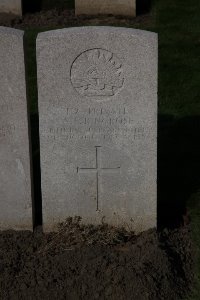 Lijssenthoek Military Cemetery - Ringrose, Albert Edward