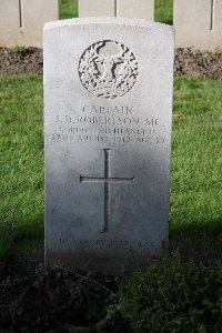 Lijssenthoek Military Cemetery - Robertson, James Duncan
