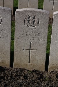 Lijssenthoek Military Cemetery - Robinson, Harry