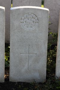 Lijssenthoek Military Cemetery - Rooney, J
