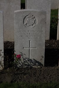 Lijssenthoek Military Cemetery - Rudd, F J