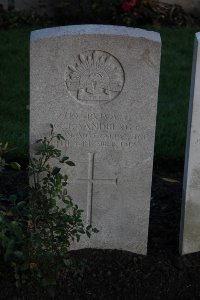 Lijssenthoek Military Cemetery - Sandberg, Carl John