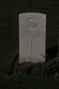 Lijssenthoek Military Cemetery - Sarson, Herbert William Phillip