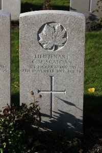 Lijssenthoek Military Cemetery - Scaddan, Charles Mansfield