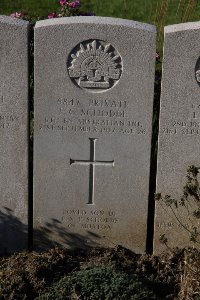Lijssenthoek Military Cemetery - Schodde, Frederick Carl