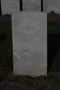 Lijssenthoek Military Cemetery - Seabrook, William Keith