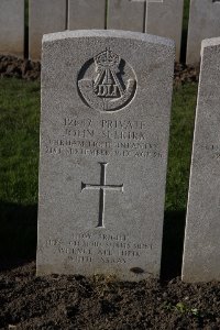 Lijssenthoek Military Cemetery - Selkirk, John