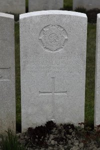 Lijssenthoek Military Cemetery - Setterington, Bertie Smith