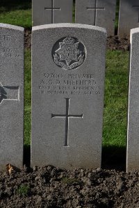 Lijssenthoek Military Cemetery - Shepherd, Albert George Drury