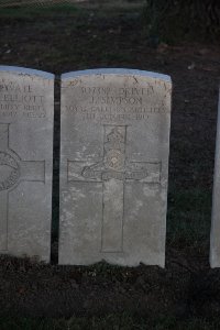 Lijssenthoek Military Cemetery - Simpson, J
