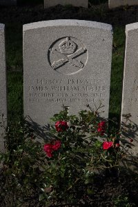 Lijssenthoek Military Cemetery - Slater, James William