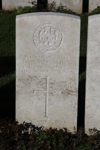 Lijssenthoek Military Cemetery - Smith, A W