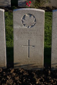 Lijssenthoek Military Cemetery - Somerset, Burchall
