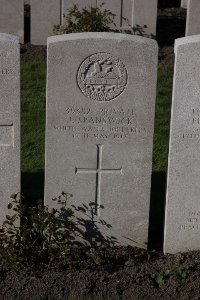Lijssenthoek Military Cemetery - Spanswick, J
