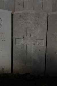 Lijssenthoek Military Cemetery - Speed, W