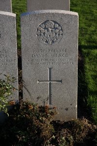 Lijssenthoek Military Cemetery - Spence, David