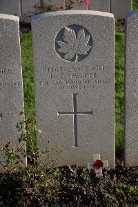 Lijssenthoek Military Cemetery - Spencer, H E