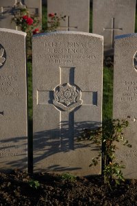Lijssenthoek Military Cemetery - Spencer, J E