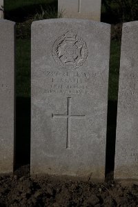 Lijssenthoek Military Cemetery - Staples, E