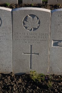Lijssenthoek Military Cemetery - Stillingfleet, H C