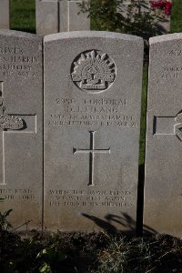 Lijssenthoek Military Cemetery - Strang, Donald James